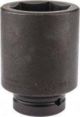 Proto - 1" Drive 60mm Deep Impact Socket - 6 Points, 4-3/4" OAL - Makers Industrial Supply