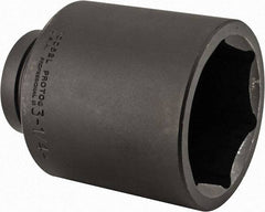 Proto - 1" Drive 3-1/4" Deep Impact Socket - 6 Points, 5-5/8" OAL - Makers Industrial Supply