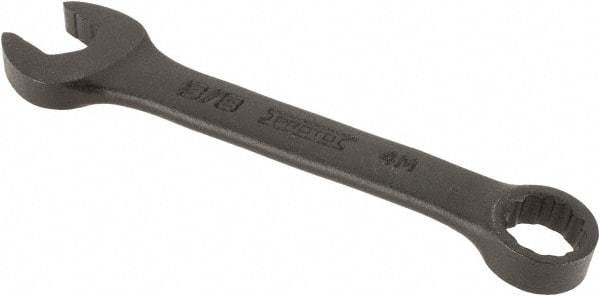 Proto - 3/8" 12 Point Offset Combination Wrench - 15° Offset Angle, 3-3/4" OAL, Steel, Black Finish - Makers Industrial Supply