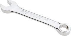 Proto - 3/8" 12 Point Offset Combination Wrench - 15° Offset Angle, 3-3/4" OAL, Steel, Chrome Finish - Makers Industrial Supply