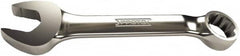 Proto - 9/16" 12 Point Combination Wrench - 15° Offset Angle, 4-1/2" OAL, Steel, Polished Finish - Makers Industrial Supply