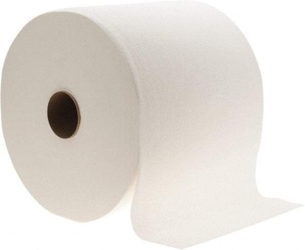 Made in USA - General Purpose Wipes - Jumbo Roll, 12-1/2" x 13" Sheet Size, White - Makers Industrial Supply