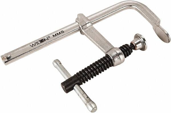 Wilton - 2-1/4" Deep Throat, 12" Max Capacity, Standard Sliding Arm Clamp - 400 Lb Clamping Pressure - Makers Industrial Supply