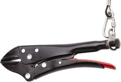 Proto - 9-1/4" OAL Straight Jaw Locking Pliers - 5/8" Jaw Width, Straight Handle - Makers Industrial Supply