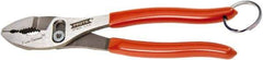 Proto - 6-1/2" OAL, 1-27/64" Jaw Length, 1-1/4" Jaw Width, Tethered, Slip Joint Pliers - 2 Positions, Slip Joint Head, Slip Joint Plier Tool - Makers Industrial Supply