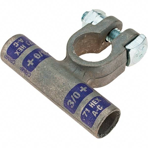 Thomas & Betts - 3/0 AWG, Tin Plated Copper Battery Connector - Purple - Makers Industrial Supply