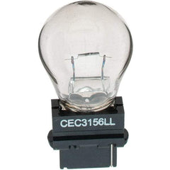 Import - 12.8 Volt, Incandescent Miniature & Specialty S8 Lamp - Plastic Wedge Base - Makers Industrial Supply