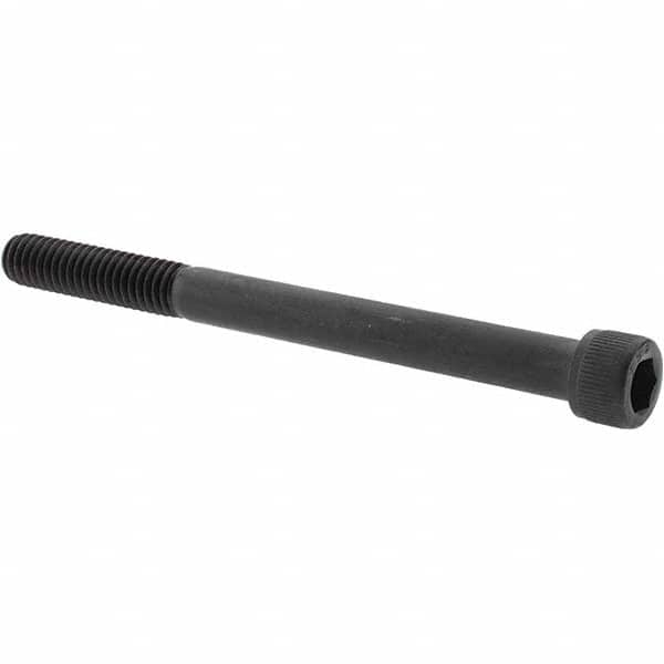 Value Collection - 5/16-18 UNC Hex Socket Drive, Socket Cap Screw - Alloy Steel, Black Oxide Finish, Partially Threaded, 3-3/4" Length Under Head - Makers Industrial Supply