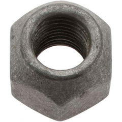 Value Collection - M12-1.5 Zinc Finish Open Wheel Nut - 21mm Hex, 18mm Overall Length, 60° Seat Angle - Makers Industrial Supply