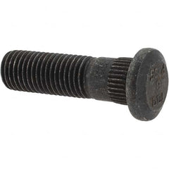 Value Collection - M12x1.5 Wheel Hub Bolt Wheel Stud - 13.08mm Knurl, 42mm OAL, 12.5mm Shoulder Length - Makers Industrial Supply