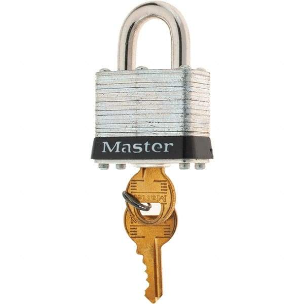 Master Lock - Padlocks Keyed: Keyed Alike Shackle Clearance: 3/4 (Inch) - Makers Industrial Supply