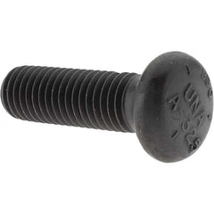 Freight Car Bolts; System of Measurement: Inch; Thread Size (Inch): 5/8-11; Length (Inch): 2; Material: Steel; Material Grade: Grade 5; Finish/Coating: Phosphate/Oil; Head Shape: Round; Thread Standard: UNC