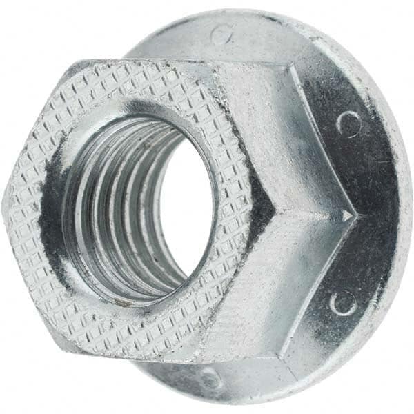 Import - Lock Nuts System of Measurement: Inch Type: Hex Flange Lock Nut - Makers Industrial Supply