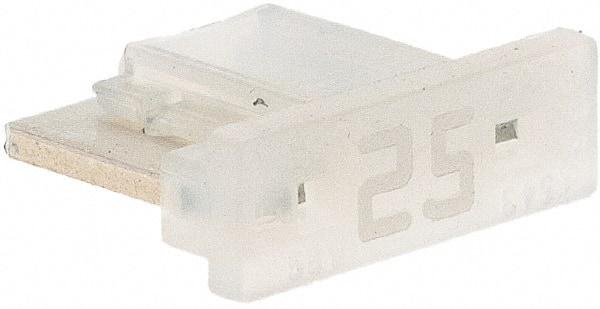 Littelfuse - 25 Amp, Automotive Fuse - 0.429" Long, Clear, Littlefuse LMIN025 - Makers Industrial Supply