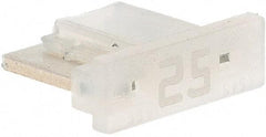 Littelfuse - 25 Amp, Automotive Fuse - 0.429" Long, Clear, Littlefuse LMIN025 - Makers Industrial Supply