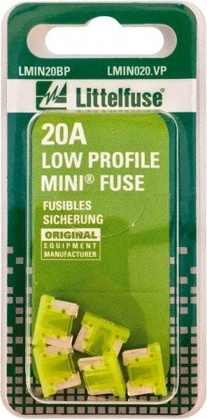 Littelfuse - 2 Amp, 58 VDC, Automotive Fuse - Gray, Littlefuse LMIN002 - Makers Industrial Supply