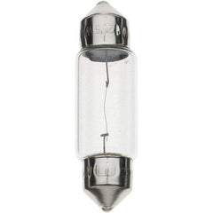 Import - 12 Volt, Incandescent Miniature & Specialty T3-1/4 Lamp - Festoon Cap Base - Makers Industrial Supply