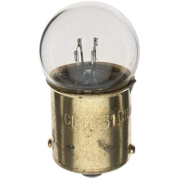 Import - 28 Volt, Incandescent Miniature & Specialty G6 Lamp - Bayonet Base - Makers Industrial Supply