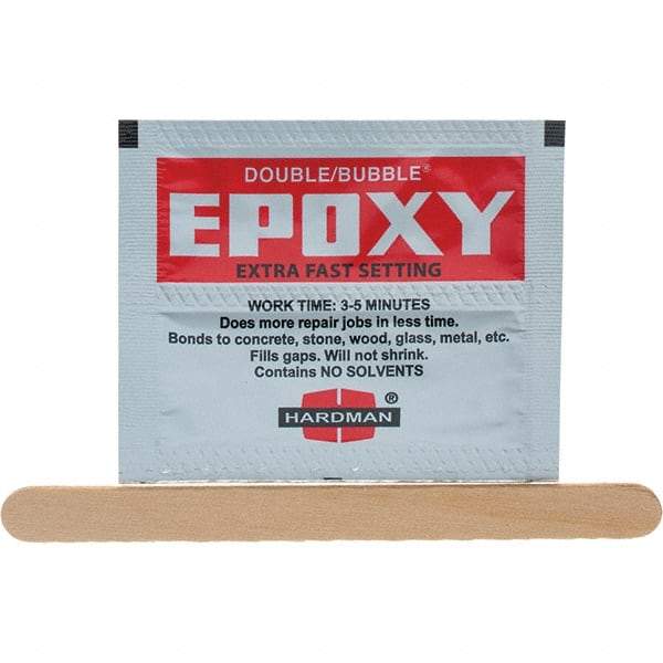 Made in USA - 3.5 g Pouch Two Part Epoxy - 3 min Working Time - Makers Industrial Supply