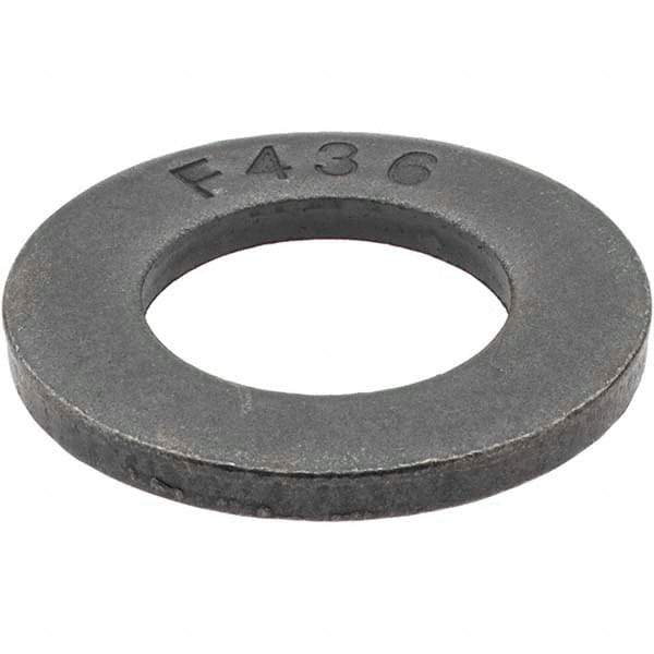 Value Collection - 3/4" Screw, Grade 8 Steel SAE Flat Washer - 13/16" ID x 1-15/32" OD, Plain Finish - Makers Industrial Supply