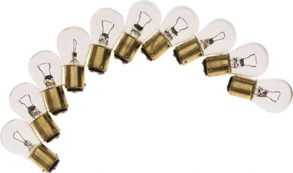 Value Collection - 12.8 Volt, Incandescent Miniature & Specialty S8 Lamp - Bayonet Base - Makers Industrial Supply