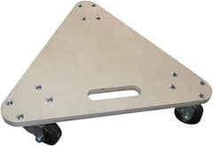 Fairbanks - 450 Lb Capacity Hardwood Dolly - 20" Long x 20" Wide x 5" High, 3" Polyolefin Wheels - Makers Industrial Supply