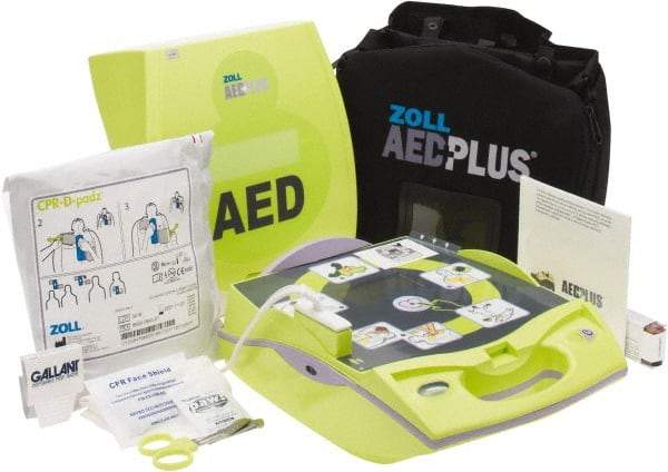 Zoll - AED Program Management Adult Pad Defibrillator - Duracell 123A Battery Included, Includes Nylon Carrying Case - Makers Industrial Supply