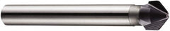 DORMER - 5mm Shank Diam, 3 Flute 90° High Speed Steel Countersink - Makers Industrial Supply