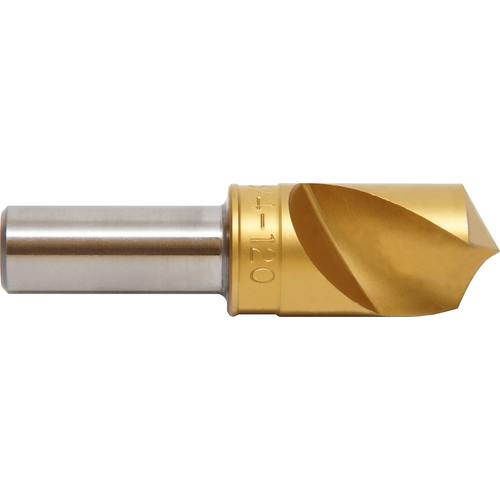 1/2 HSS Uniflute Csink,90 Deg,TiN Coated Alternate Manufacture # 61112 - Makers Industrial Supply