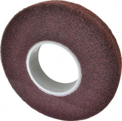 3M - 12" Diam Aluminum Oxide Finishing Flap Wheel - 5" Hole, 2" Wide, Density 5, Nonwoven, Medium Grade, 2,500 Max RPM - Makers Industrial Supply