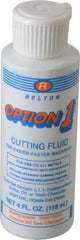 Relton - Option1, 4 oz Bottle Cutting Fluid - Water Soluble, For Cleaning, Machining - Makers Industrial Supply