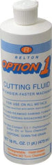 Relton - Option1, 1 Pt Bottle Cutting Fluid - Water Soluble, For Cleaning, Machining - Makers Industrial Supply