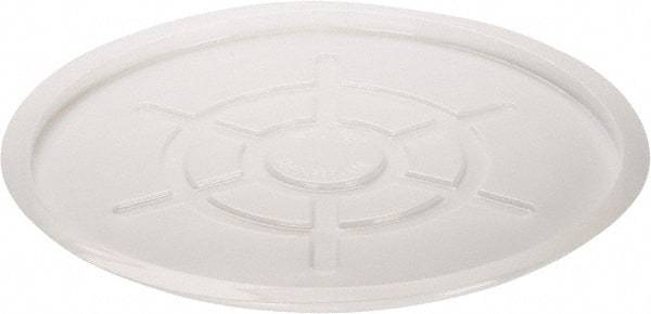 Vestil - Round Polyethylene Closed Head Drum Cover for 55 Gallon Container - 25" Wide - Makers Industrial Supply