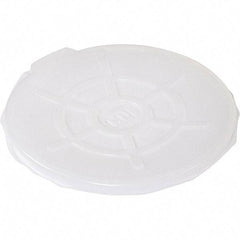 Vestil - Round Polyethylene Open Head Drum Cover for 55 Gallon Container - 25" Wide - Makers Industrial Supply