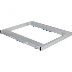 Vestil - 8,000 Lb Capacity Aluminum Pallet Dolly - 48" Long x 40" Wide x 4-1/4" High, 3" Wheels - Makers Industrial Supply