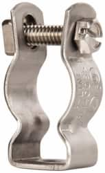 Cooper B-Line - Stainless Steel Rigid/EMT Conduit Hanger with Bolt - 1/2" EMT, 1/2" Rigid, 1/4" Rod - Makers Industrial Supply