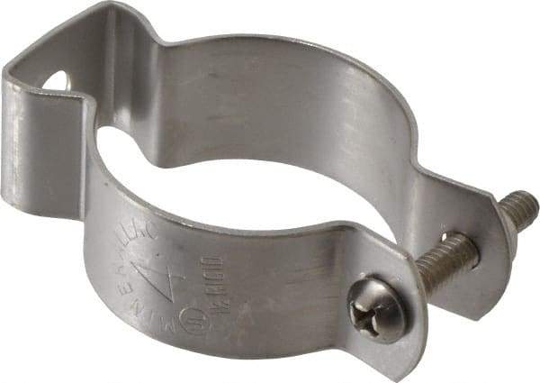 Cooper B-Line - Stainless Steel Rigid Conduit Hanger with Bolt - 1-1/2" Rigid, 5/16" Rod - Makers Industrial Supply