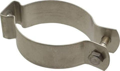 Cooper B-Line - Stainless Steel Rigid/EMT Conduit Hanger with Bolt - 4" EMT, 4" Rigid, 5/16" Rod - Makers Industrial Supply