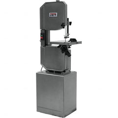 Jet - 13-1/2 Inch Throat Capacity, Variable Speed Pulley Vertical Bandsaw - 2600 (Wood), 90 to 340 (Metal) SFPM, 1 HP, Single Phase - Makers Industrial Supply