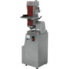 Jet - 48 Inch Long x 6 Inch Wide Horizontal and Vertical Belt Sanding Machine - 2,850 Ft./min Belt Speed, 1-1/2 Hp, Single Phase - Makers Industrial Supply