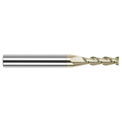 Harvey Tool - 1/8", 1/2" LOC, 1/8" Shank Diam, 1-1/2" OAL, 2 Flute Solid Carbide Square End Mill - Exact Industrial Supply