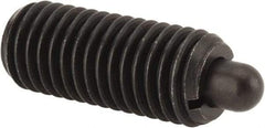 Vlier - 5/8-11, 1-1/2" Thread Length, 5/16" Plunger Projection, Steel Threaded Spring Plunger - 0.308 - 0.31" Max Plunger Diam, 1-1/2" Plunger Length, 10.5 Lb Init End Force, 25.5 Lb Final End Force - Makers Industrial Supply