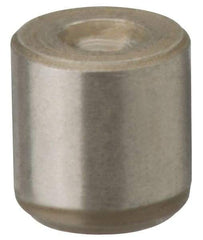 Vlier - 4-48, 5-40 Thread, 0.1075" OD, 1/8" OAL, Ball Button & Detent - 0.056" ID, Stainless Steel - Makers Industrial Supply