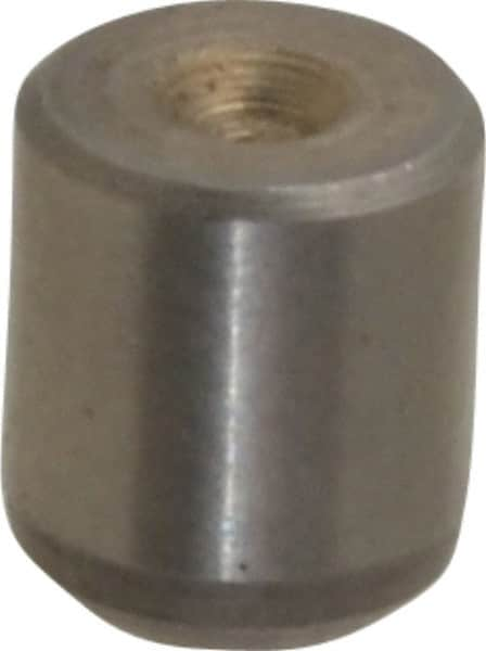 Vlier - 10-32, 8-36 Thread, 0.1614" OD, 3/16" OAL, Ball Button & Detent - 0.069" ID, Stainless Steel - Makers Industrial Supply