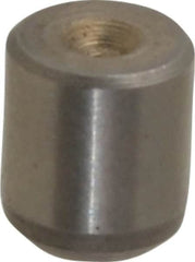 Vlier - 10-32, 8-36 Thread, 0.1614" OD, 3/16" OAL, Ball Button & Detent - 0.069" ID, Stainless Steel - Makers Industrial Supply