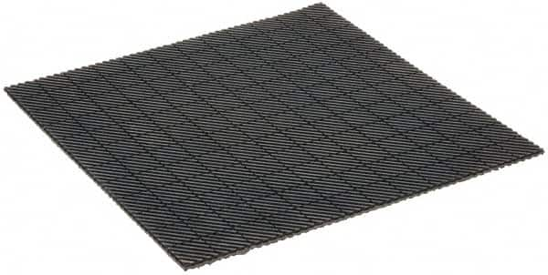 Barrymount - 24" Long x 24" Wide x 5/16" Thick, Neoprene, Machinery Leveling Pad & Mat - Makers Industrial Supply