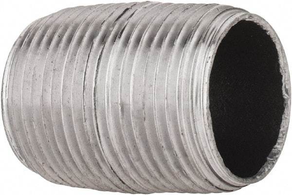 B&K Mueller - Schedule 40, 3/4" Diam x 1-3/8" Long Steel Black Pipe Nipple - Threaded - Makers Industrial Supply