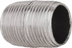 B&K Mueller - Schedule 40, 3/4" Diam x 1-3/8" Long Steel Black Pipe Nipple - Threaded - Makers Industrial Supply