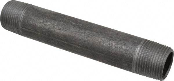 B&K Mueller - Schedule 40, 3/4" Diam x 5-1/2" Long Steel Black Pipe Nipple - Threaded - Makers Industrial Supply