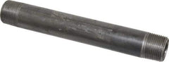 B&K Mueller - Schedule 40, 3/4" Diam x 7" Long Steel Black Pipe Nipple - Threaded - Makers Industrial Supply